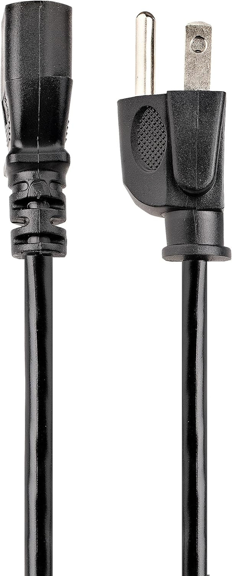 .Com 25Ft (7.6M) Computer Power Cord, NEMA 5-15P to C13, 10A 125V, 18AWG, Black Replacement AC Power Cord, Printer Power Cord, PC Power Supply Cable, Monitor Power Cable - UL Listed (PXT10125)