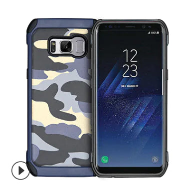 Camouflage Phone Case for Samsung Note 9/S8/S9/S7 Edge