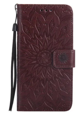 Nokia 3310 Sunflower Pattern Wallet Phone Case
