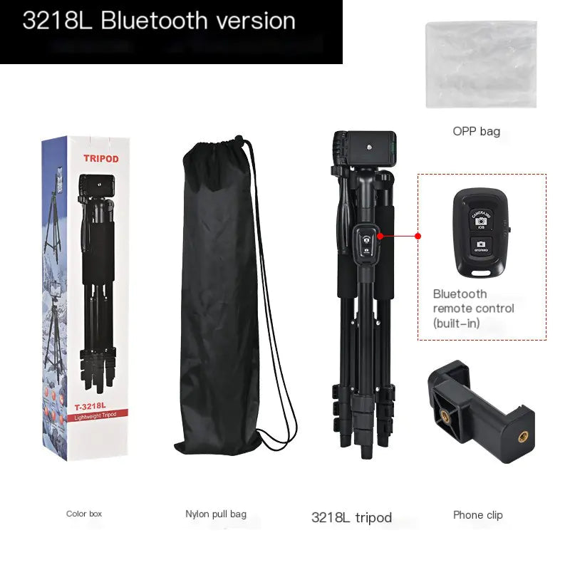 Portable Tripod for Cameras, Projectors, and Phones