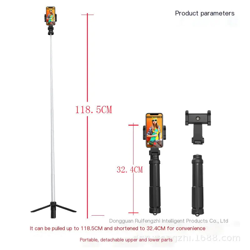 360° Automatic Rotating Smartphone Stand with Face Tracking