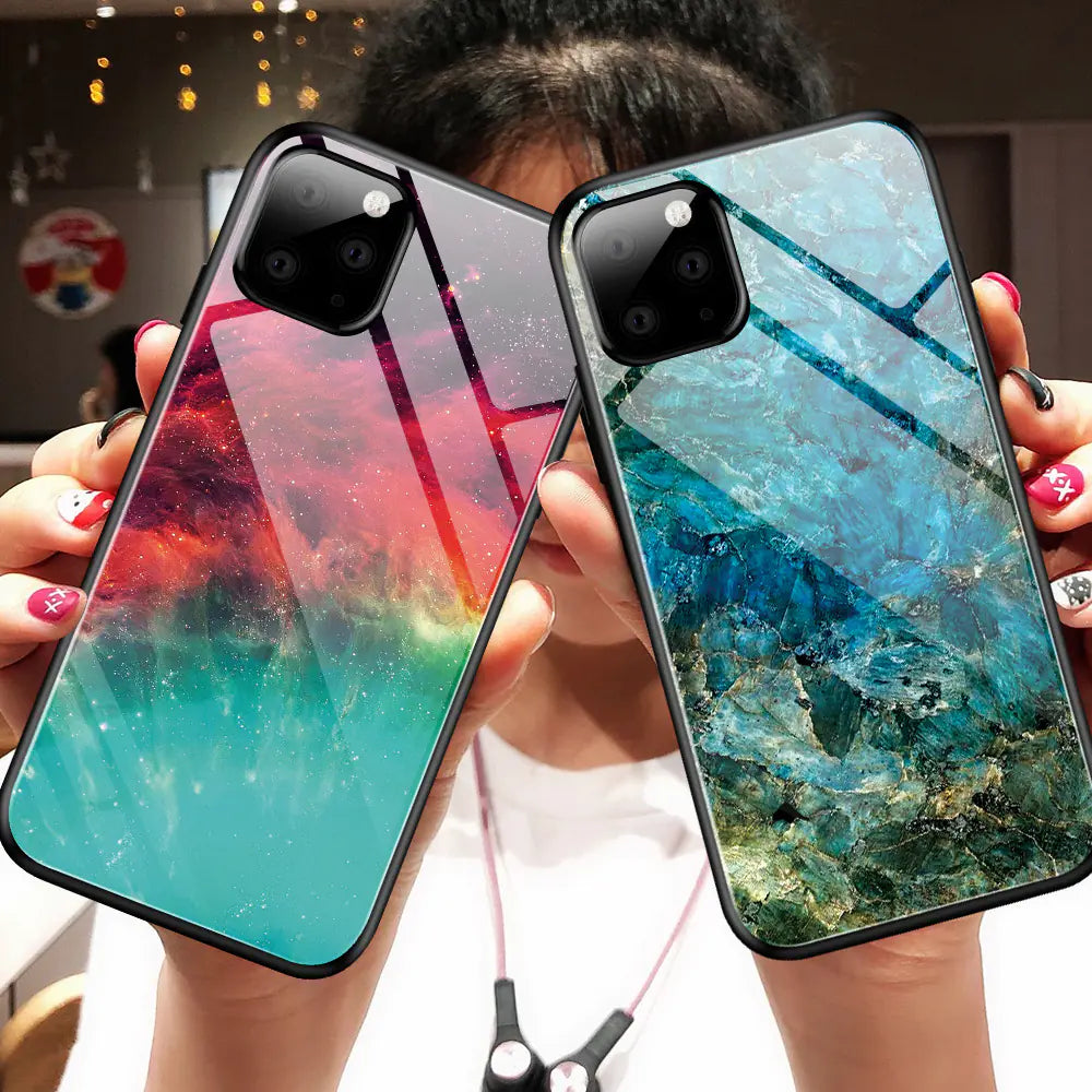 Gradient Glass Phone Case for iPhone 11 and XS Max