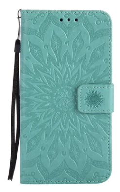 Nokia 3310 Sunflower Pattern Wallet Phone Case