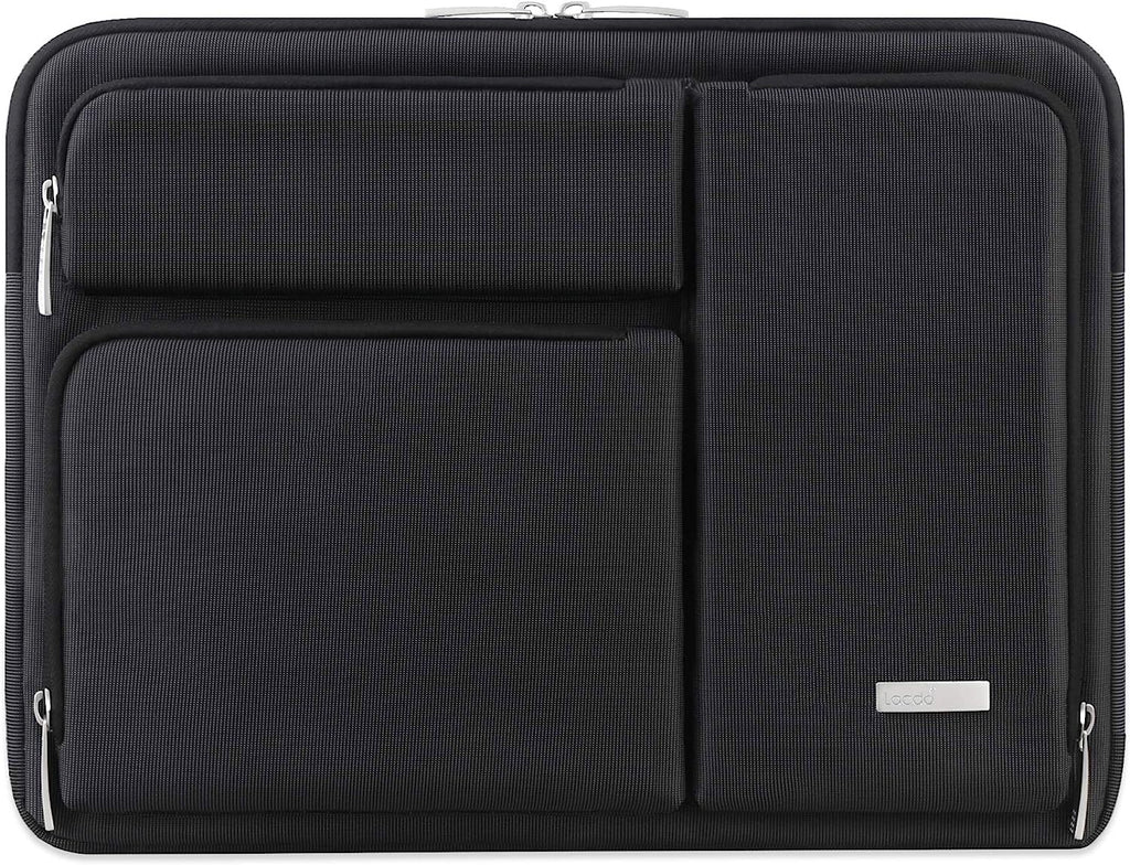 360° Protective Laptop Sleeve Case for 14 Inch HP Chromebook 14 / X360 14A / HP Stream 14, Acer Swift / Chromebook 314, 14" Ideapad Chromebook S330 ASUS Dell Portable Laptop Computer Bag, Black