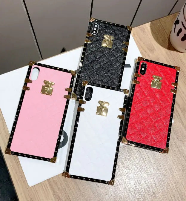Diamond Pattern Leather Phone Case for iPhone 11 Pro Max