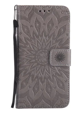 Nokia 3310 Sunflower Pattern Wallet Phone Case