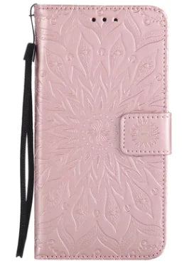 Nokia 3310 Sunflower Pattern Wallet Phone Case